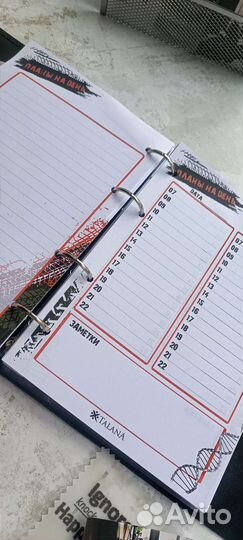 Ежедневник из натуральной кожи