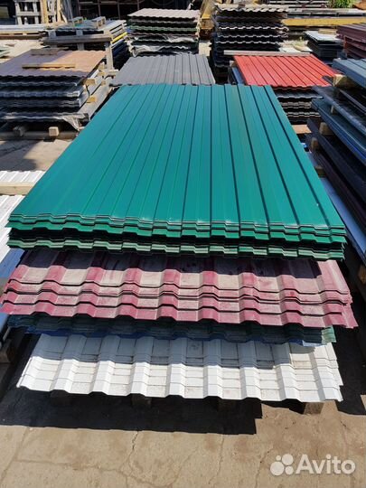 Профнастил некондиция цинк и цветной 2метра