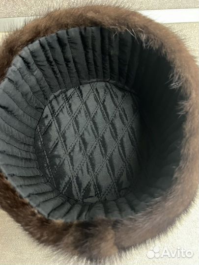 Шапка норковая женская