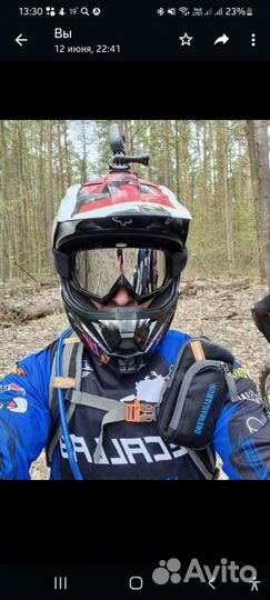 Шлем для мотокросса