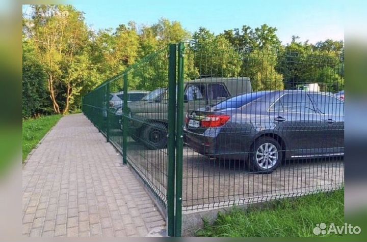Металлический забор