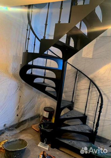 Лестницы винтовые под ключ