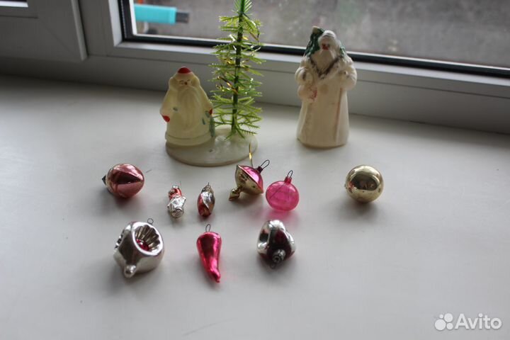 Ёлочные игрушки для ёлки малютки СССР