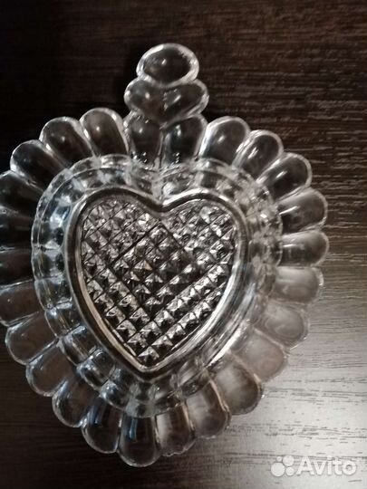 Розетки для варенья хрусталь 6шт