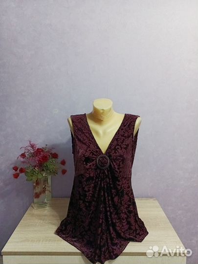 Шикарная блузка топ 48-50р