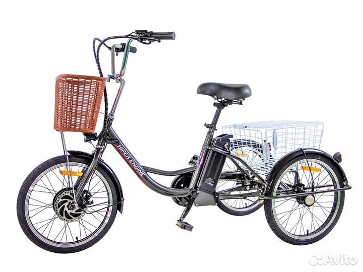 Электротрицикл Hiper Engine Tres F03 Graphite