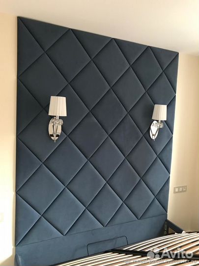 Мягкие стеновые панели, мягкие изголовья