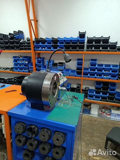 Обжим гидравлических рукавов