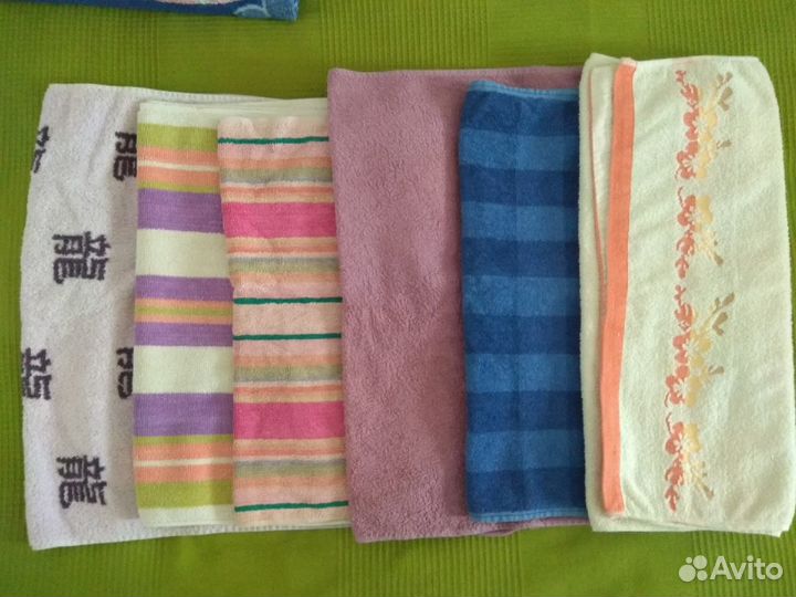 Полотенца банные махровые б/у
