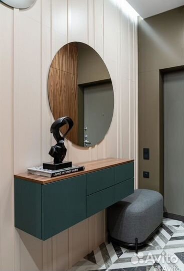 Круглое зеркало