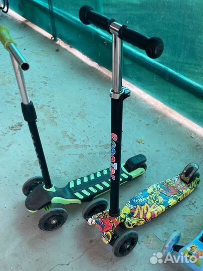 Самокат детский трехколесный