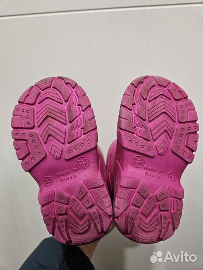 Детские резиновые сапоги