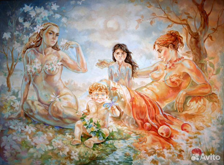 Картины на заказ Роспись одежды