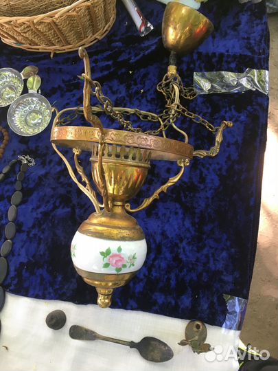 Люстра потолочная старинная