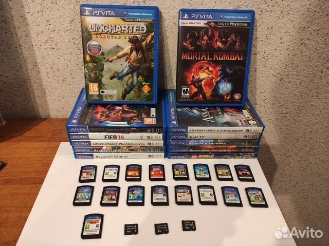 Игры и память PS Vita