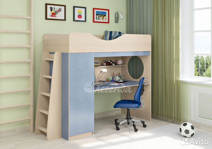 Кровать чердак