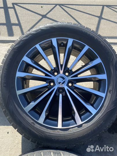 Оригинальные колеса Skoda R18 235/55