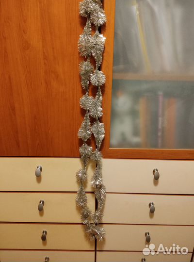 Мишура елочная