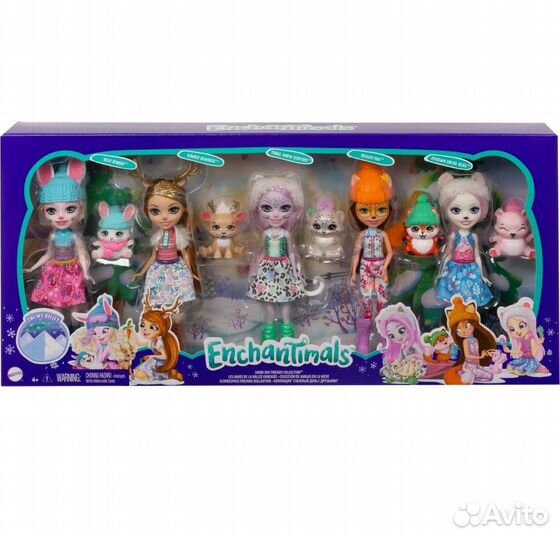 Enchantimals набор paw patrol