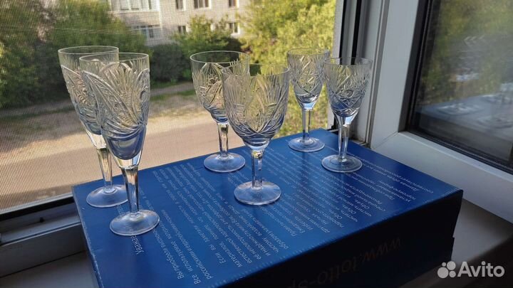 Бокалы хрустальные СССР