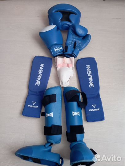 Комплект защиты для бокса, тайского бокса