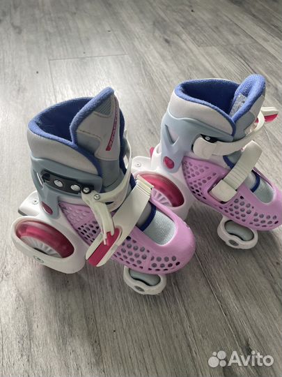 Роликовые коньки раздвижные 25-28