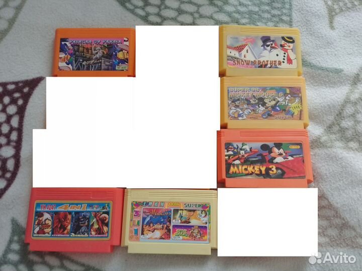 Картриджи Денди Dendy