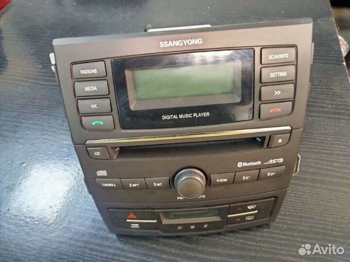 Штатная магнитола Ssangyong Actyon New G20D 2012