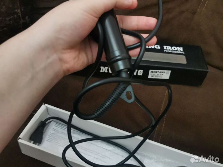 Щипцы для завивки волос mustang professional