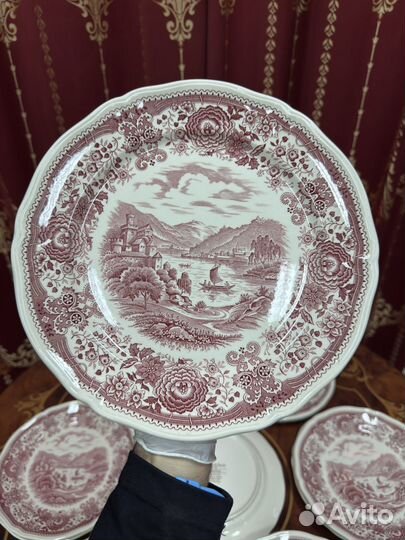 Обеденый тарелки 27см villeroy boch burgenland