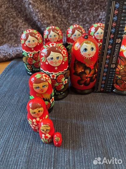 Матрешка 5 шт 10 см