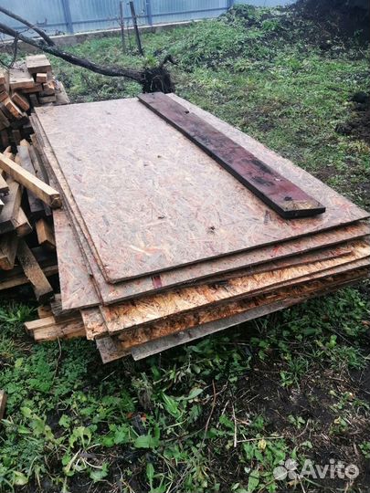 Продам листы OSB бу