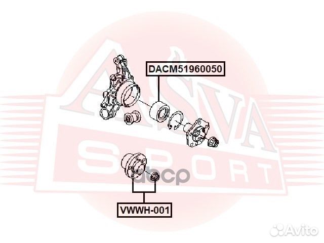 Ступица колеса перед. VAG touareg 7L 2002 vwwh001