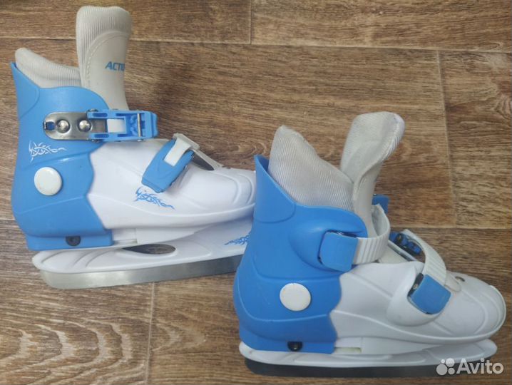 Коньки ледовые раздвижные
