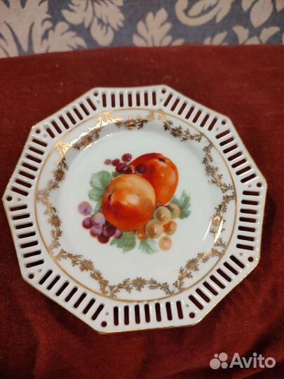 Набор ажурных блюдец-розеток 6 шт