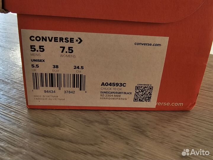 Кеды converse женские 38.5 новые