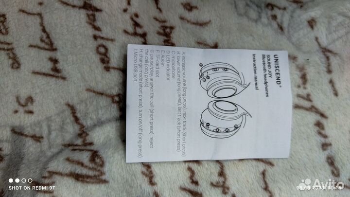 Новые беспроводные наушники Uniscend Sound Joy