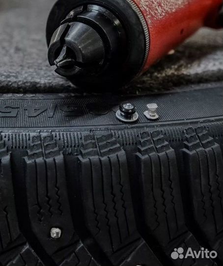 Шипование зимней резины