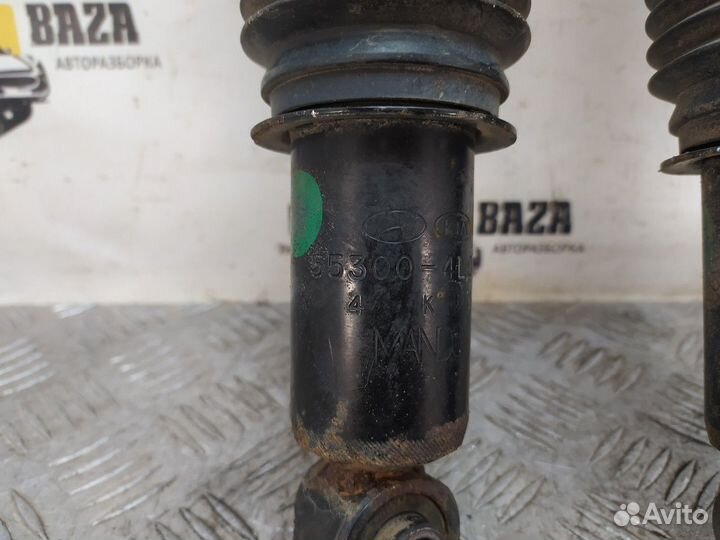 Амортизаторы задние (комплект) Hyundai Solaris I