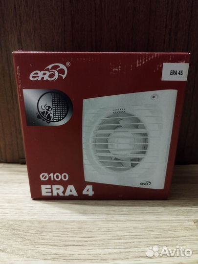 Вентилятор вытяжной ERA 4S