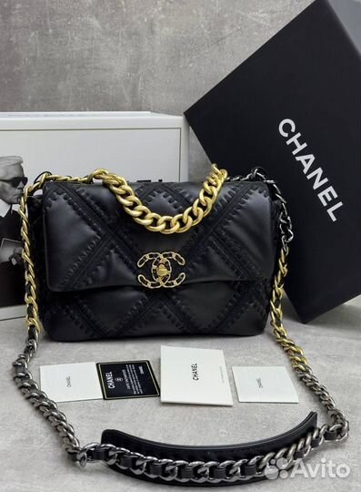 Сумка женская chanel кожаная