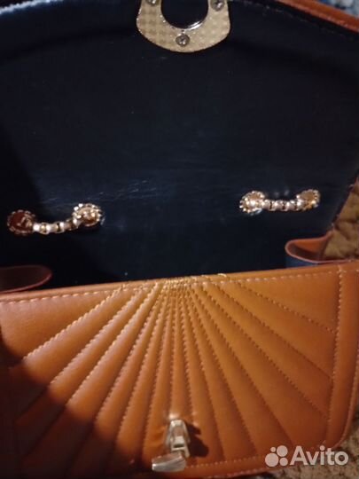 Сумка бордовая