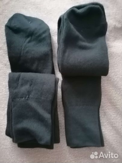 Носки военные зимние длинные