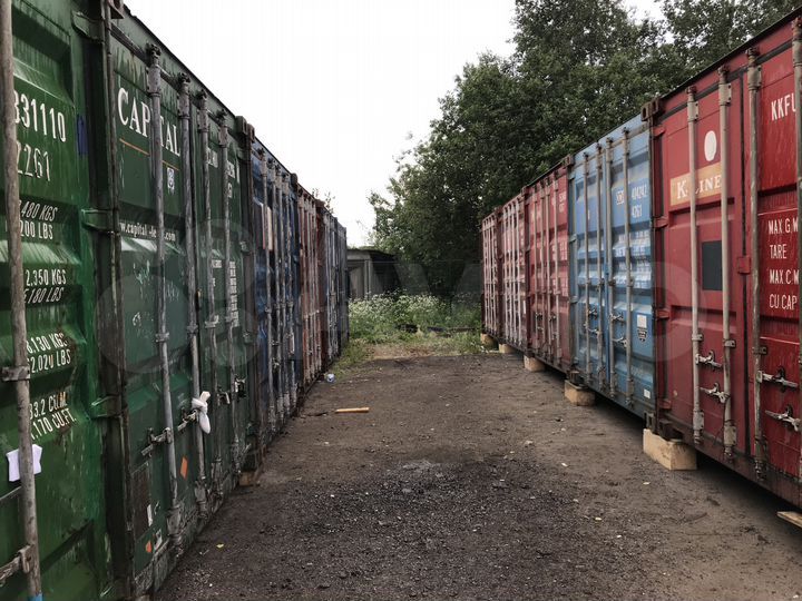 Торговое помещение склад контейнер, 30 м²