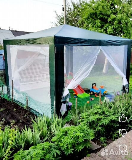 Шатер с москитной сеткой