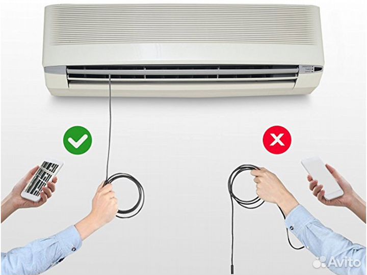 Эндоскоп Жесткий и Мягкий 6LED HD 5м