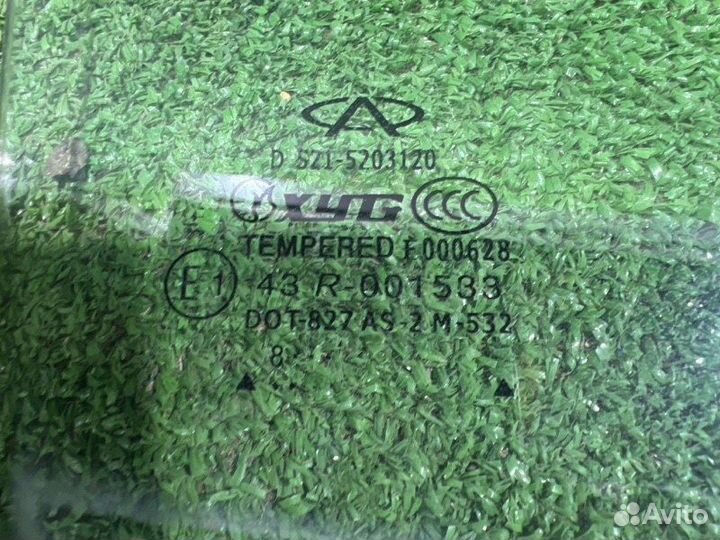 Стекло двери переднее правое Chery S21 Qq6 седан