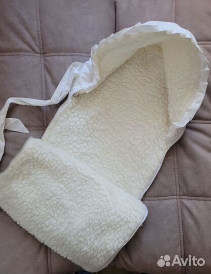 Зимний конверт в коляску