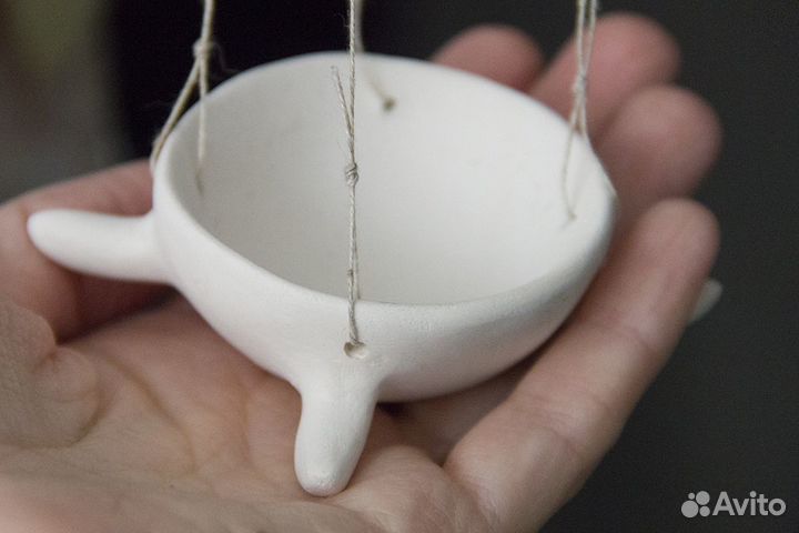 Фарфоровая подвесная чаша