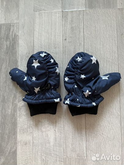 Варежки детские зимние 1-2 года